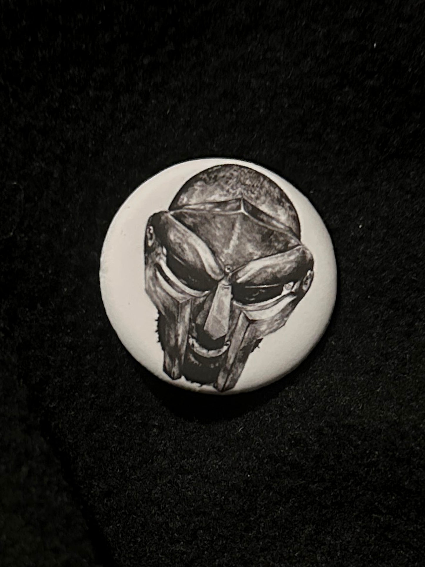 Matte MF Doom 001 Button