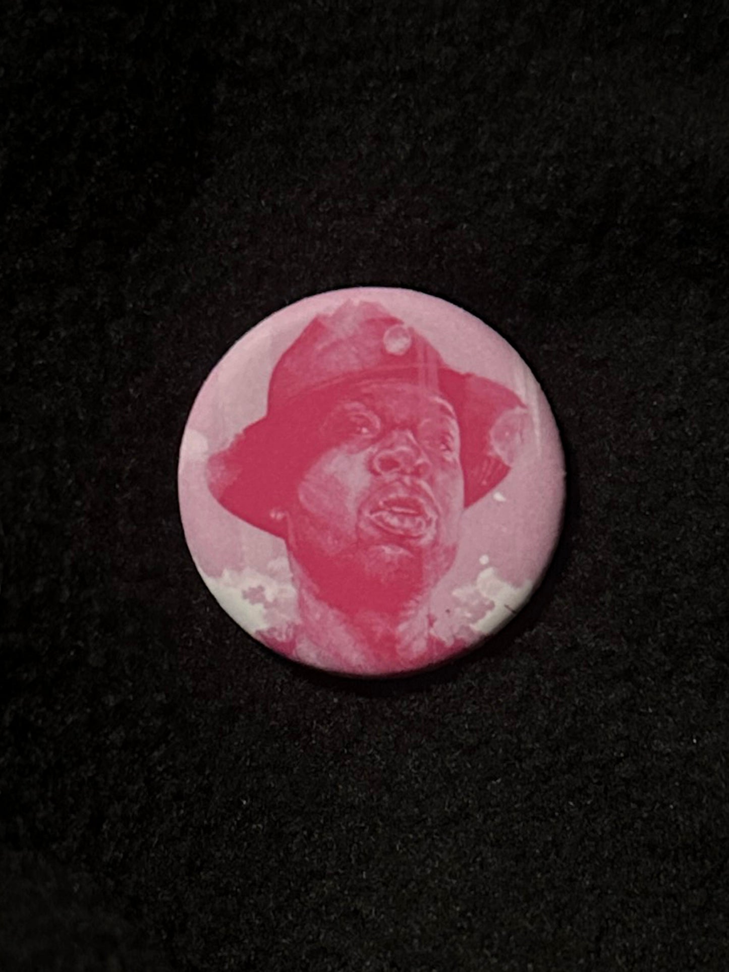 Matte Dilla Pink Heart Button